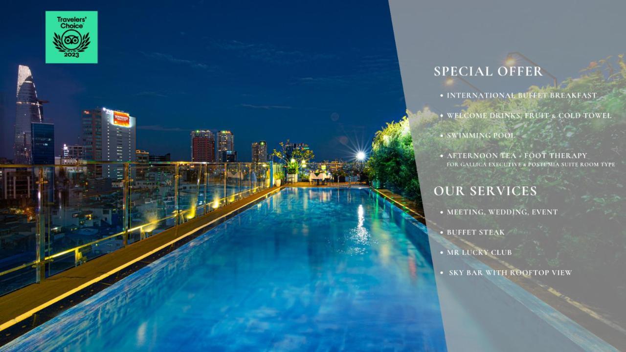 Happy Life Grand Hotel & Rooftop Skybar Ho Şi Min Dış mekan fotoğraf
